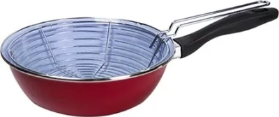 Produktbild von Frittiertopf 24cm mit Metallkorb