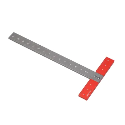 Produktbild von T-Form-Lineal,T-förmiges Lineal,T-Quadrat-Lineal,Holzbearbeitung Lineal,Aluminiumlegierung T-Form-Lineal,Lineal