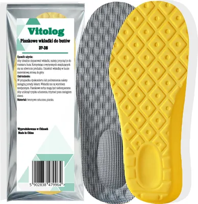 Produktbild von Schuheinlagen Aus Schaumstoff Weiche Einlegesohlen Dämpfende Atmungsaktive37-38