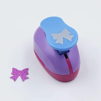 Bastellocher für Scrapbooking, Papierlocher, Handlocher, zufällige Farbe