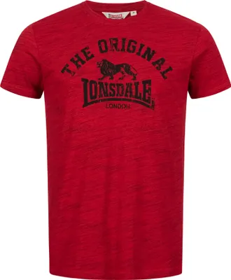 Zdjęcie produktu dla Koszulka męska regular fit ORIGINAL Marl Red/Black XL Lonsdale