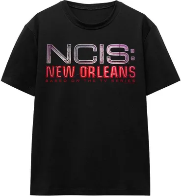 Productafbeelding van NCIS: New Orleans - T-shirt voor heren/dames, uni model, TV15856 (XL) (zwart)