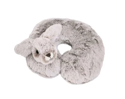 Produktbild von Inware Nackenkissen Hase grau 30 x 25 cm