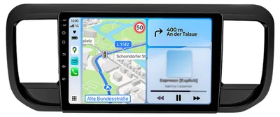 Obrázok produktu pre 9-palcové autorádio Android 6+128 GB pre Citroen Jumpy Peugeot Expert Space Tourer 2016-2024 CarPlay Android Auto 4G WiFi GPS navigácia 8-jadrový RDS DSP DAB+