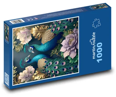 Zdjęcie produktu dla martinpuzzle - Puzzle 1000 elementów - Pávi