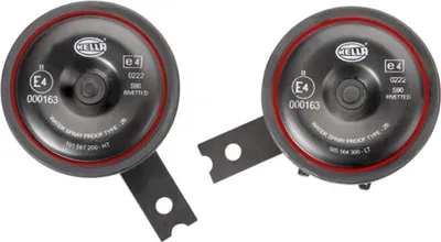 Produktbild von HELLA Horn 3AL 922 200-761 für CLAAS ARION 90mm 63mm elektrisch 54mm