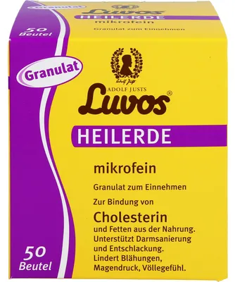 Zdjęcie produktu dla Glinka lecznicza Luvos microfine, 50 szt. Saszetka