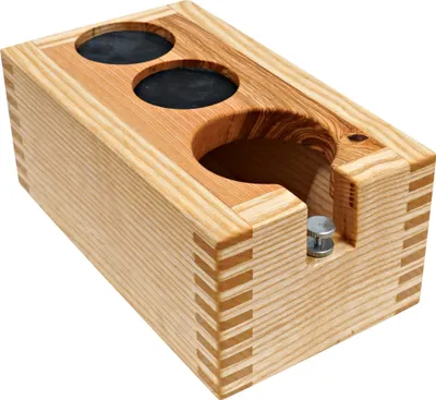 Produktbild von Tamperstation Esche natur - handgefertigt by HKS