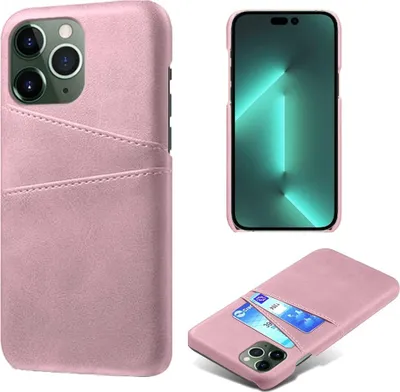 Produktbild von iPhone 14 Pro Hülle - Coverup Kartenfach Back Cover - Roségold