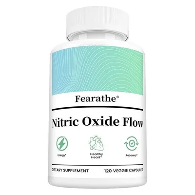 Produktbild von Nitric Oxide Flow 1750 mg (120 Kapseln) Nahrungsergänzungsmittel, Herz, Energie, Ausdauer