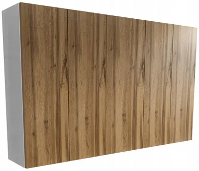 Produktbild von Hängende Badezimmerkommode 130cm 130x80 Eiche Wotan