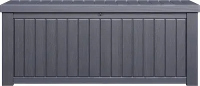 Produktbild von Keter Garten-Aufbewahrungsbox Rockwood 570L Anthrazit