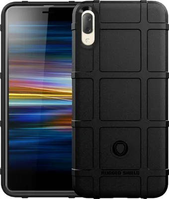 Image de Housse antichoc en silicone pour Sony Xperia L3 - Noir