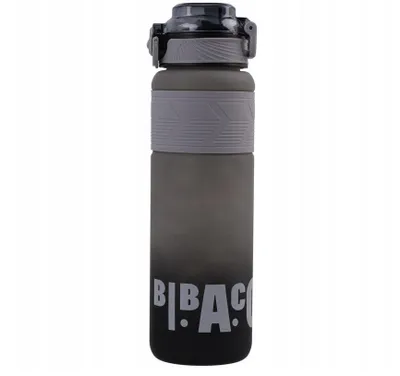 Produktbild von Trinkflasche 1L Mit Strohhalm Zeitmarkierung Motivations Sportflasche Auslaufsicher Bpa-Frei
