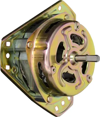 Image de Machine à laver Moteur de déshydratation Fil de cuivre pur Laveuse à forte puissance Moteur de séchage semi-automatique 90W Arbre fin