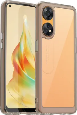 Produktbild von Oppo Reno8 T 4G Hülle, Klar Rückseite Stoßfeste TPU Silikon Bumper Schutzhülle für Oppo Reno8 T 4G Grau