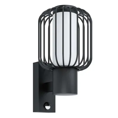 Immagine prodotto di Eglo 98722 RAVELLO E27 Lampada da parete/soffitto per esterni Sensore Nero Bianco IP44