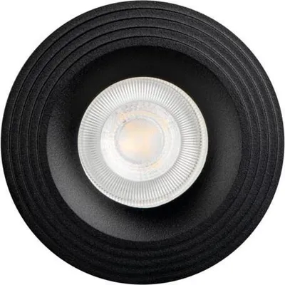Immagine prodotto di Anello luminoso circolare nero decorativo 1xGX5.3 / GU10 10W LIGLO Kanlux