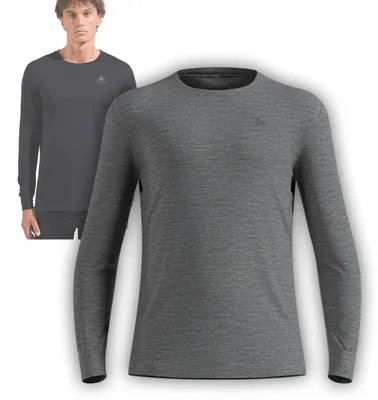 Immagine prodotto di ODLO Camicia da uomo Natural Merino 200 per strato di base