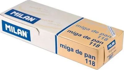 Produktbild von Synthetischer ovaler Radiergummi 3 Farben (18 Stück) MILAN