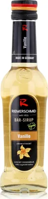 Produktbild von Riemerschmid Bar-Sirup Vanille 0,25L - Cocktails Milchshakes (1er Pack)