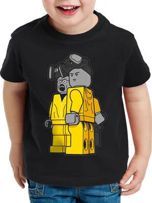 Produktbild von style3 Brick Bad T-Shirt Kinder white meth walter crystal breaking tv serie