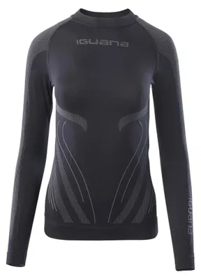 Produktbild von Iguana - "Gambit" Base Layer Oberteil für Damen IG3793 (XS) (Schwarz/Vulkanasche)