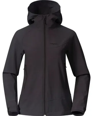 Produktbild von Bergans Damen Softshelljacke Vaagaa Softshell Jacket Hood Women Schwarz XS