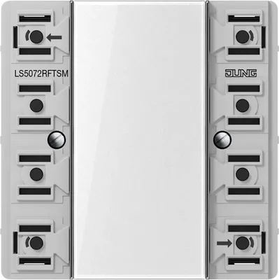 Obrázok produktu pre Jung LS5072RFTSM Rádiový vysielací modul KNX na stenu, 2-kanálový