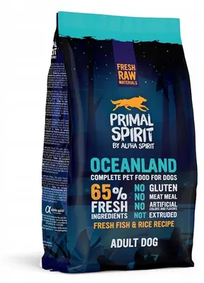 Zdjęcie produktu dla Karma sucha dla psa Alpha Spirit Oceanland 65% 1kg