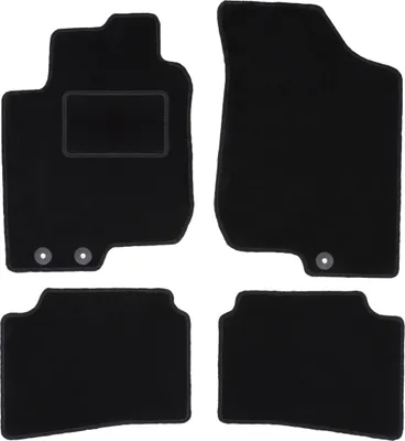 Produktbild von Schwarze Veloursmatten für: Hyundai i30 I Schrägheck, Kombi, CW (2007-2012)