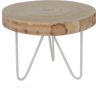 Produktbild von Tisch rund h.braun - h24xd34cm