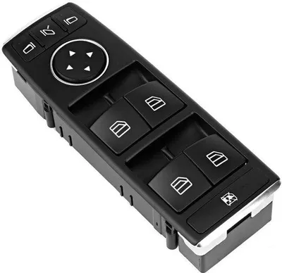 Immagine prodotto di Interruttore elettrico per finestrini per W204, W212, C207, A207, X204-W204, , compatibile con Mercedes-Benz, pulsante manuale