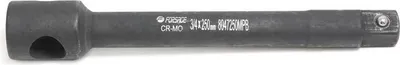 Produktbild von Steckschlüsselverlängerung 400 mm 3/4" verstärkt mit Loch