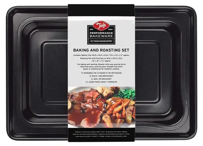 Produktbild von Tala Performance Koch- und Bratset, Backblech 34,5 x 24,4 x 2 cm und Bräter mit