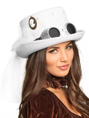 Image de Chapeau de mariée steampunk