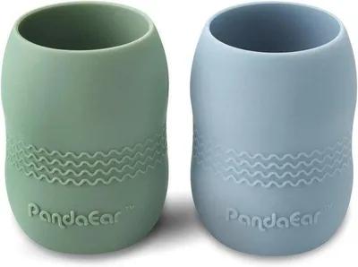 Produktbild von Famanu Trinkbecher Set 2 Stück - tropffrei und spülmaschinenfest