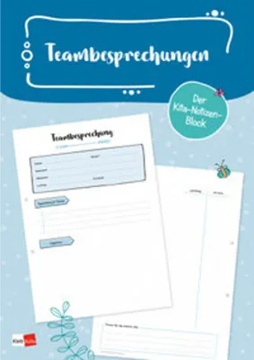Image de Der Kita-Notizen-Block: Teambesprechungen
