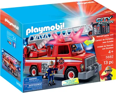 Obrázok produktu pre City Action Rescue Ladder Unit, Súprava vozidla, Fire Engine, 4 rok / roky, Viacfarebný
