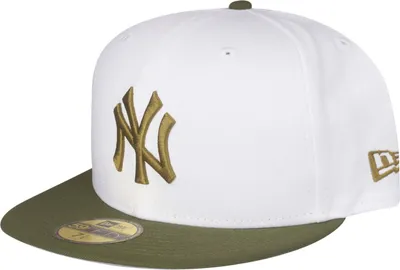 Produktbild von New Era 59Fifty Fitted Cap - New York Yankees weiß - 7 1/2