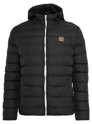 Image de Urban Classics - Veste matelassée « Basic » pour homme TN421 (M) (blanc/noir)