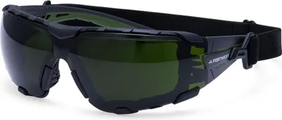 Image de Lunettes De Sécurité Sangle Tech Look Lite Kn - Vert Bouteille - Portwest