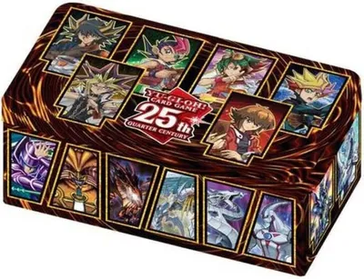 Obrázek produktu pro Yu-Gi-Oh! 25th Anniversary Tin: Dueling Heroes - Deutsche Edition