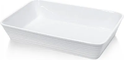 Image de KÜCHENPROFI Plat à four Bourgogne 35x24x6cm blanc