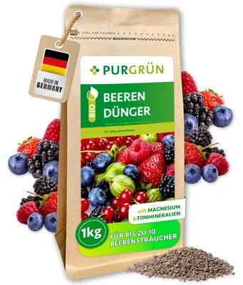 Produktbild von Purgrün -Beerendünger | Krümelgranulat für Beeren | 1kg