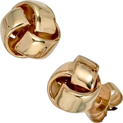 Produktbild von Ohrstecker Ohrringe Ohrschmuck aus 585 Gold Gelbgold glänzend