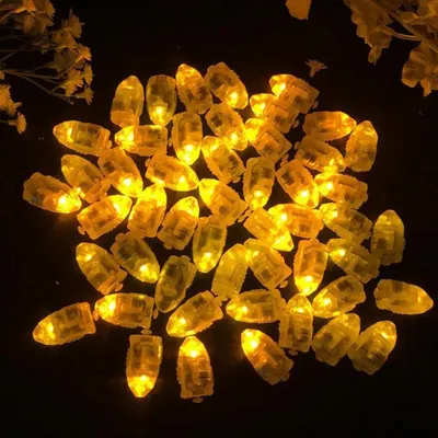 Obrázek produktu pro Sada 50 LED světel, mini balónky s vodotěsnými dekorativními LED diodami