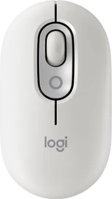 Produktbild von Logitech POP, Beidhändig, Optisch, Bluetooth, 4000 DPI, Weiß