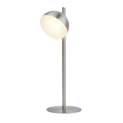 Immagine prodotto di Lampada da tavolo a LED, argento, acciaio inox, H 35 cm, TULLY