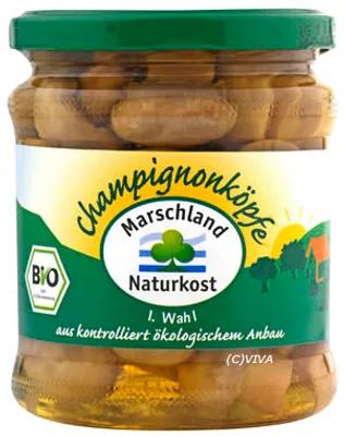 Produktbild von Marschland Champignons Köpfe 170g
